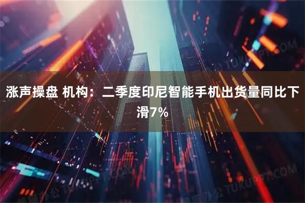 涨声操盘 机构：二季度印尼智能手机出货量同比下滑7%