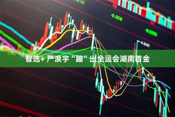 智选+ 严浪宇“蹦”出全运会湖南首金
